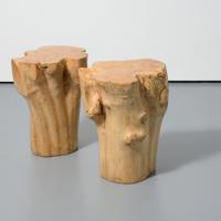 Pair of Tree Trunk Occasional Tables - Sold for $1,920 on 11-16-2025 (Lot 571).jpg